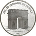 Frankrijk, 100 Francs-15 Ecus, Arc de Triomphe, 1993, Paris, Abeille, Zilver