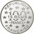 Frankrijk, 100 Francs-15 Ecus, Arc de Triomphe, 1993, Paris, Abeille, Zilver