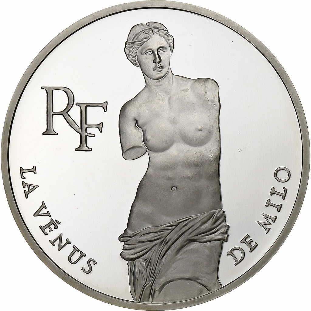 Francia, 100 Francs, Vénus de Milo, 1993, Paris, BE, Argento, FDC, Gadoury:C51