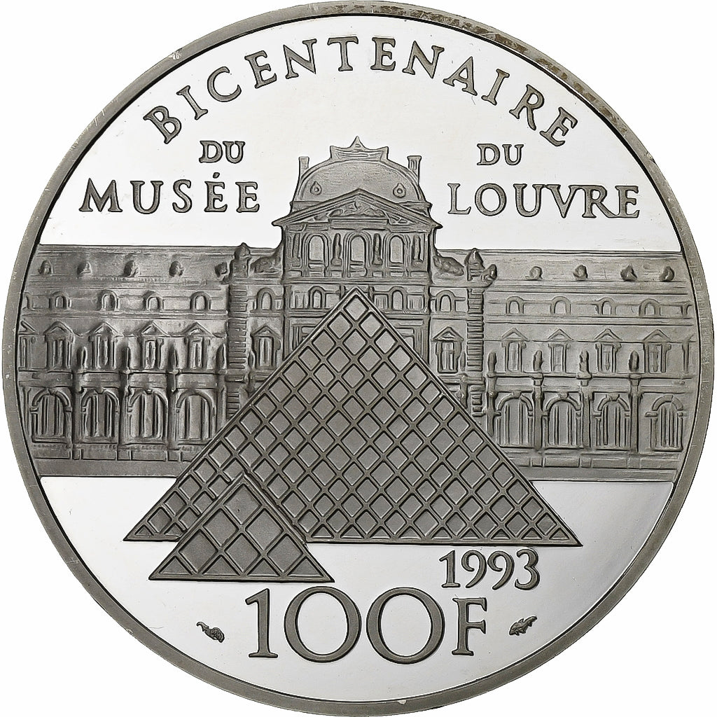 Francia, 100 Francs, Sacre de Napoléon Ier, 1993, Paris, BE, Argento, FDC