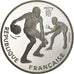 Francia, 100 Francs, Basket-Ball, 1991, Paris, BE, Argento, FDC, Gadoury:C26