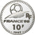 Frankrijk, 10 Francs, Coupe du Monde - Argentine, 1997, Paris, BE, Zilver, FDC