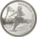 Francja, 100 Francs, Albertville - Patinage artistique, 1989, Paris, BE, Srebro
