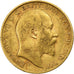 Gran Bretagna, Edward VII, 1/2 Sovereign, 1909, Oro, MB+, KM:804