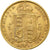 Groot Bretagne, Victoria, 1/2 Sovereign, 1891, Goud, ZF, KM:766