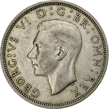 Great Britain, George VI, 1/2 Crown, 1940, Silver, EF(40-45), KM:856