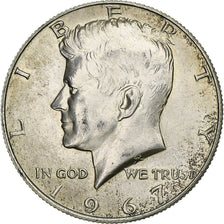 United States, Half Dollar, Kennedy Half Dollar, 1967, Philadelphia, Silver