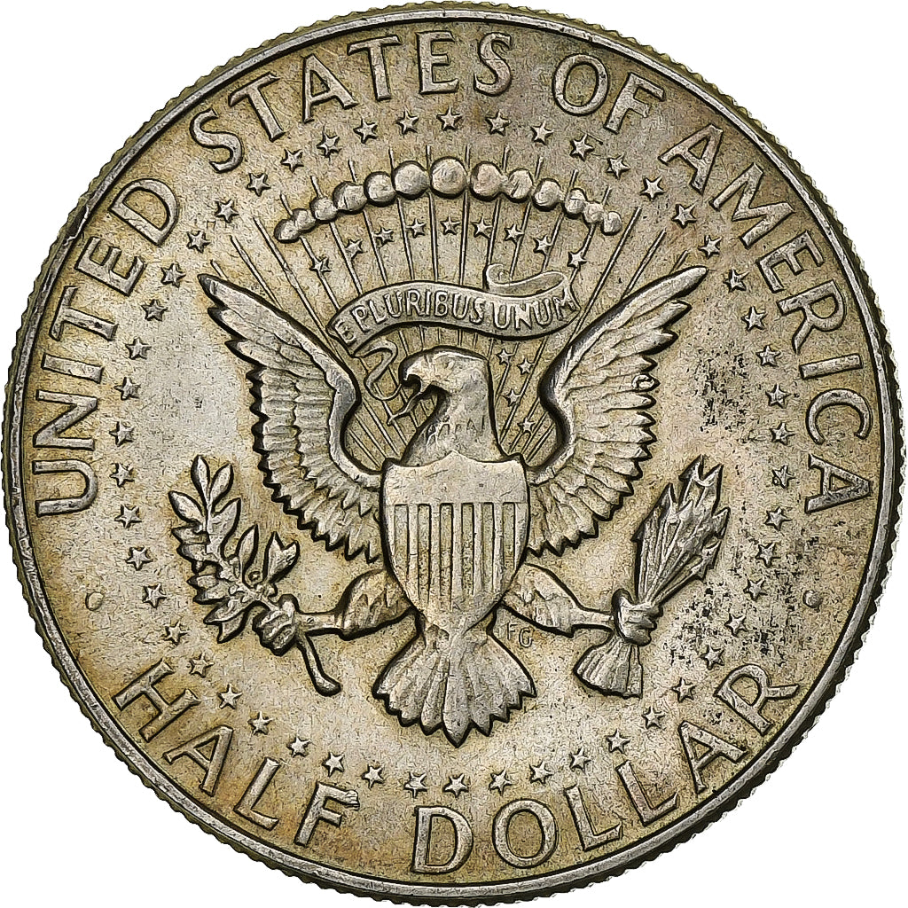 Estados Unidos da América, Half Dollar, Kennedy Half Dollar, 1967