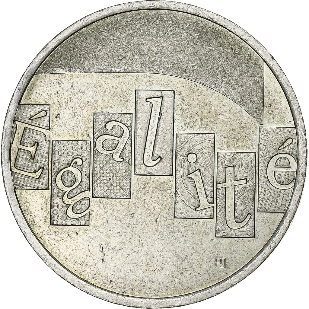 Francja, 5 Euro, Egalité, 2013, Srebro, EF(40-45)