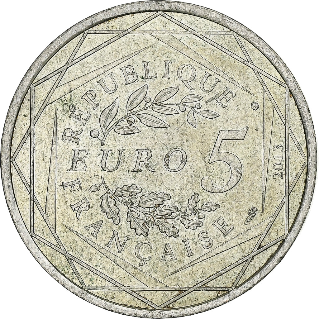 Frankreich, 5 Euro, Fraternité, 2013, Silber, SS