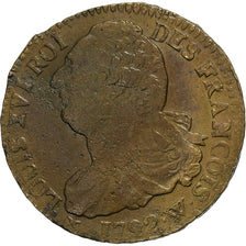 France, Constitution, 2 Sols, 2 sols françois, 1792 / AN 4, Lille, 1er sem