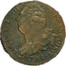França, Constitution, 2 Sols, 2 sols françois, 1792 / AN 4, Paris, Bronze