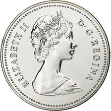 Canada, Elizabeth II, Dollar, 1980, Royal Canadian Mint, Argento, FDC, KM:128