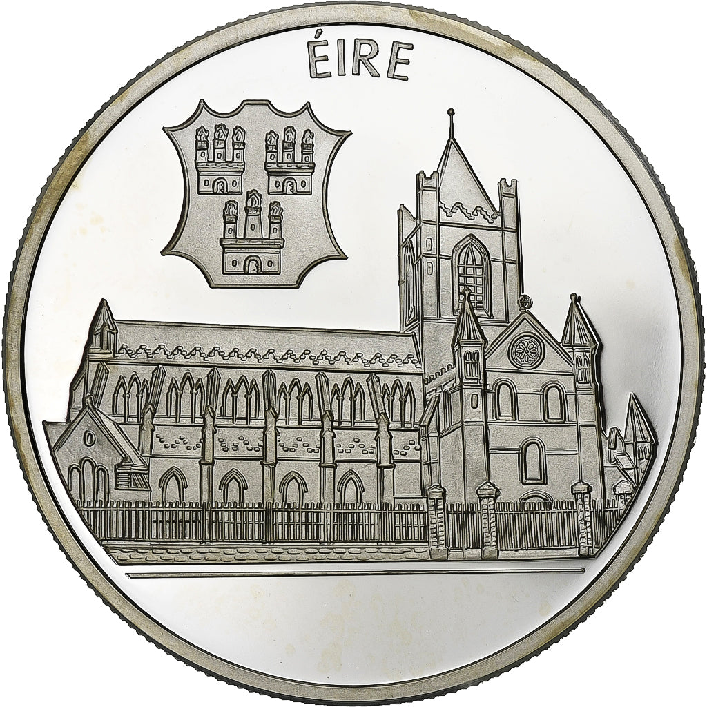 Ireland, 1 Ecu Europa, 1996, Silver, Proof, MS(65-70)