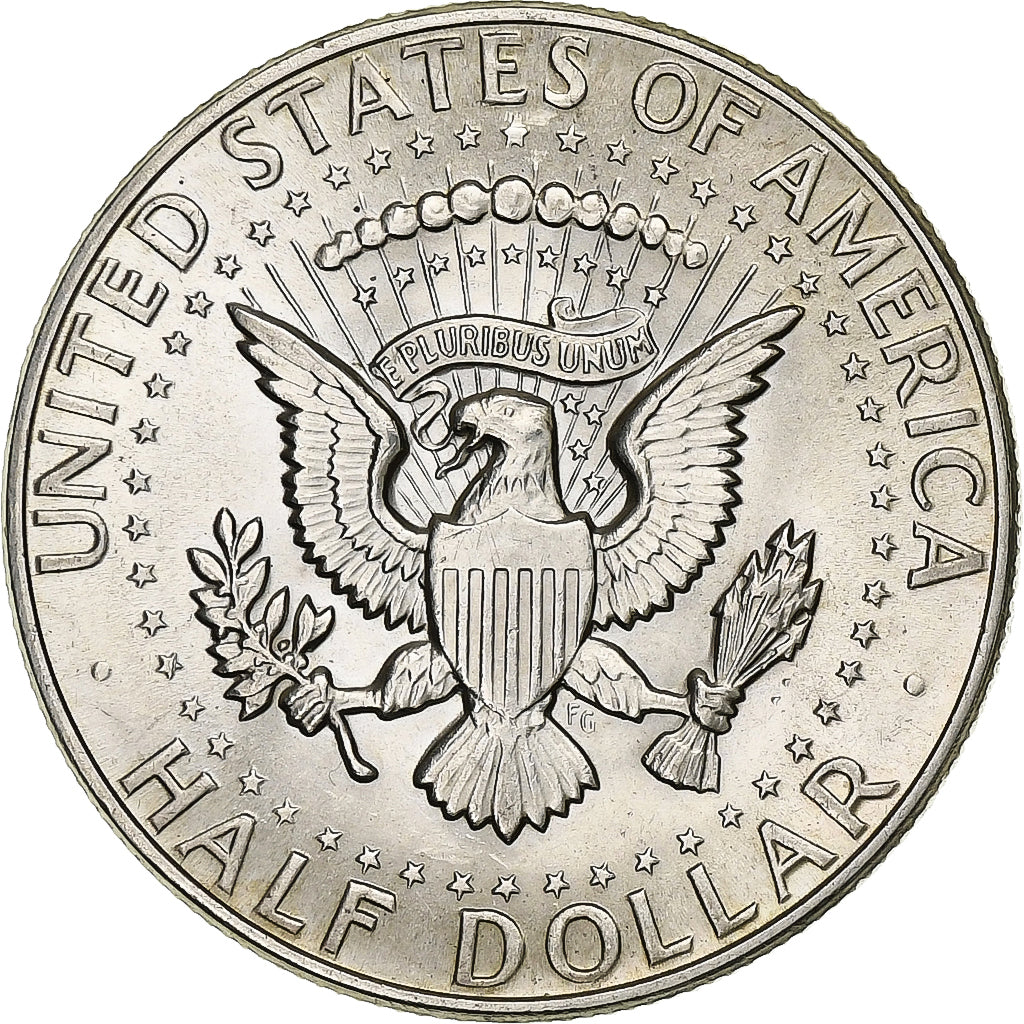 United States, Half Dollar, Kennedy Half Dollar, 1964, U.S. Mint, Silver