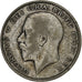 Great Britain, George V, 1/2 Crown, 1923, Silver, VF(20-25), KM:818.2