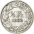 Suiza, 1/2 Franc, 1952, Bern, Plata, MBC+, KM:23