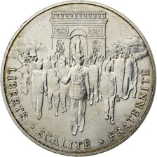 France, 100 Francs, Libération de Paris, Undated (1994), Paris, Silver