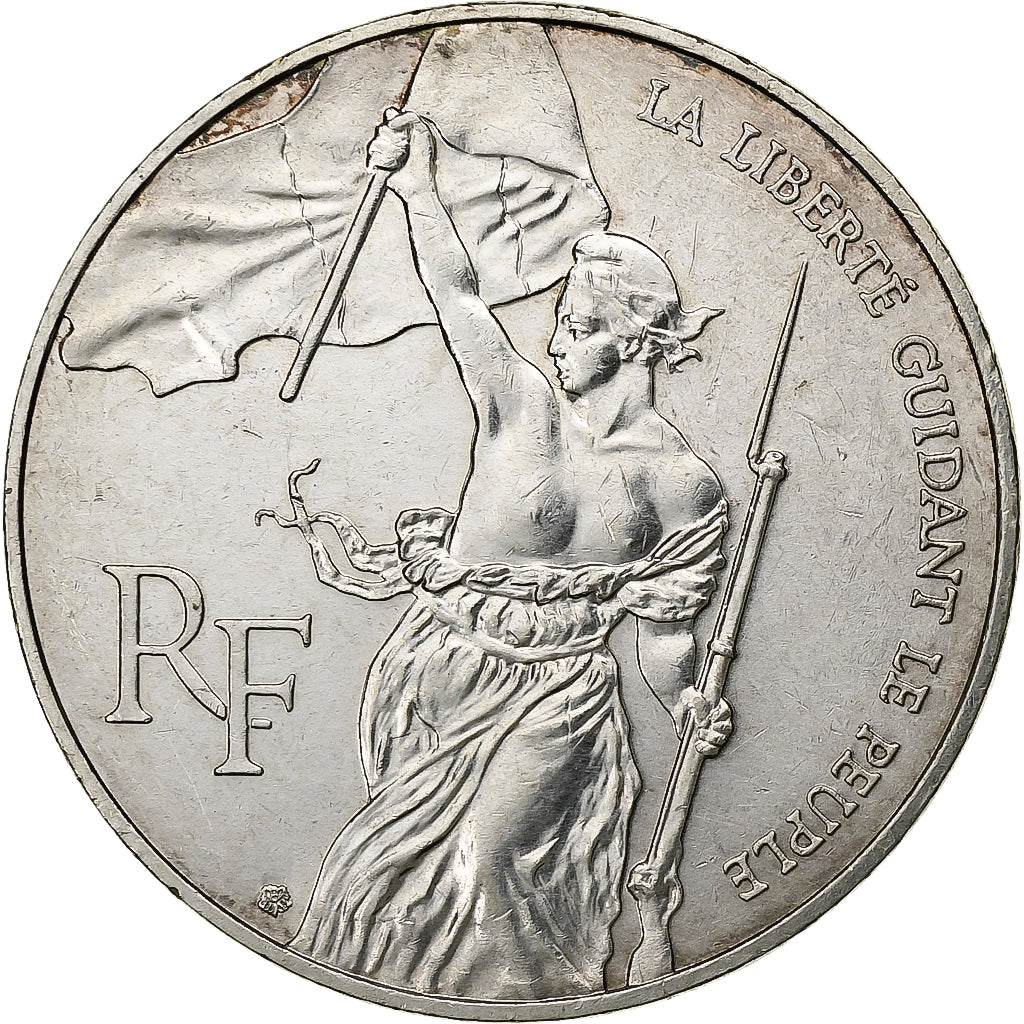 Francia, 100 Francs, Liberté guidant le peuple, 1993, Paris, Argento, BB+