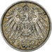 GERMANY - EMPIRE, Wilhelm II, Mark, 1910, Berlin, Silver, AU(50-53), KM:14