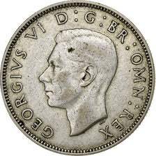Great Britain, George VI, Florin, Two Shillings, 1939, Silver, EF(40-45), KM:855