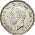 Great Britain, George VI, Shilling, 1945, Silver, AU(55-58), KM:854