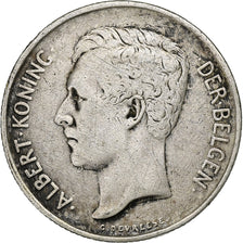 Belgium, Albert I, 2 Francs, 2 Frank, 1911, Silver, VF(30-35), KM:75