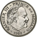 Monaco, Rainier III, 5 Francs, 1982, Paris, Miedź-Nikiel, MS(60-62), Gadoury:MC