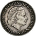 Paesi Bassi, Juliana, Gulden, 1955, Argento, BB, KM:184
