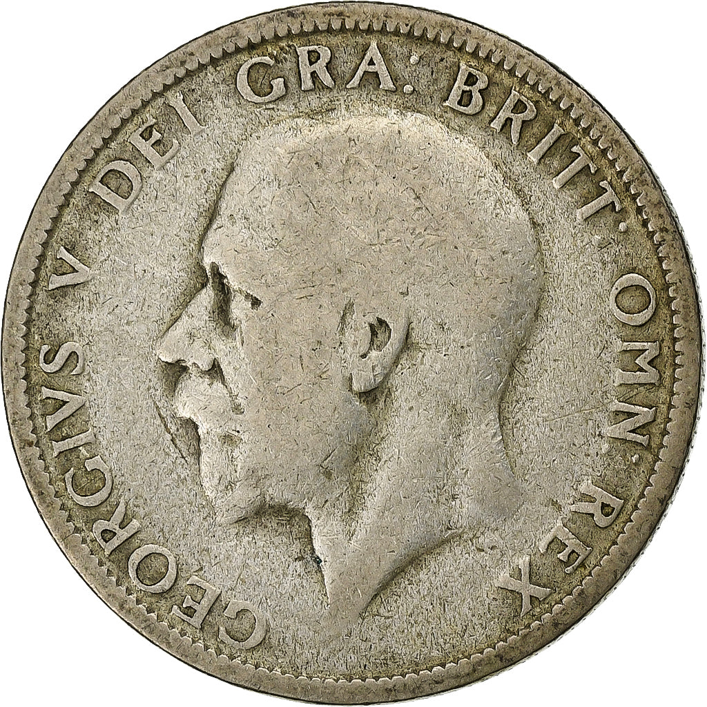 Great Britain, George V, Florin, Two Shillings, 1929, Silver, VF(20-25), KM:834