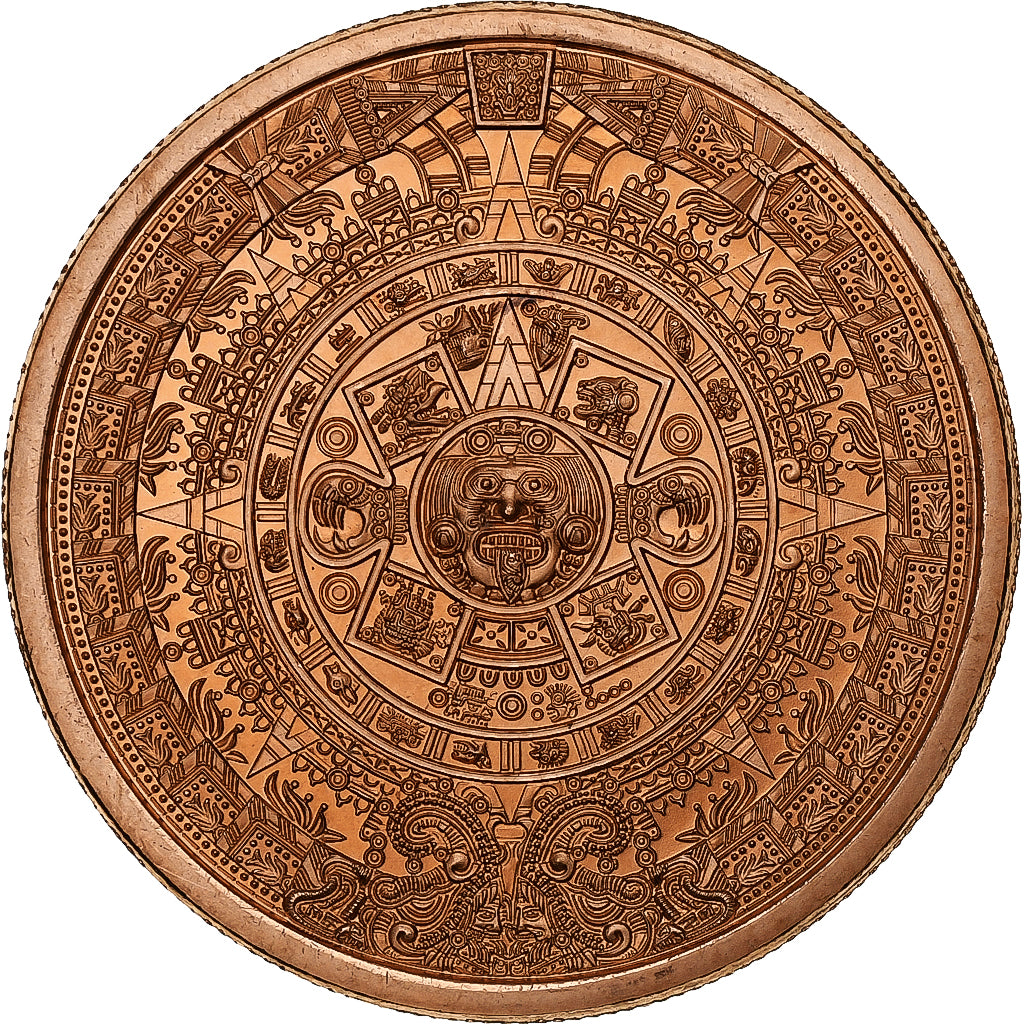 Mexico, One Ounce, Cuivre, MS(63)