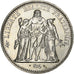 França, 10 Francs, Hercule, 1970, Paris, Prata, MS(60-62), Gadoury:813, KM:932
