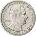 Mónaco, Rainier III, 1/2 Franc, 1965, Paris, Níquel, MBC, Gadoury:MC 149