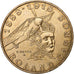 Frankrijk, 10 Francs, Roland Garros, 1988, Paris, Tranche B, Aluminum-Bronze
