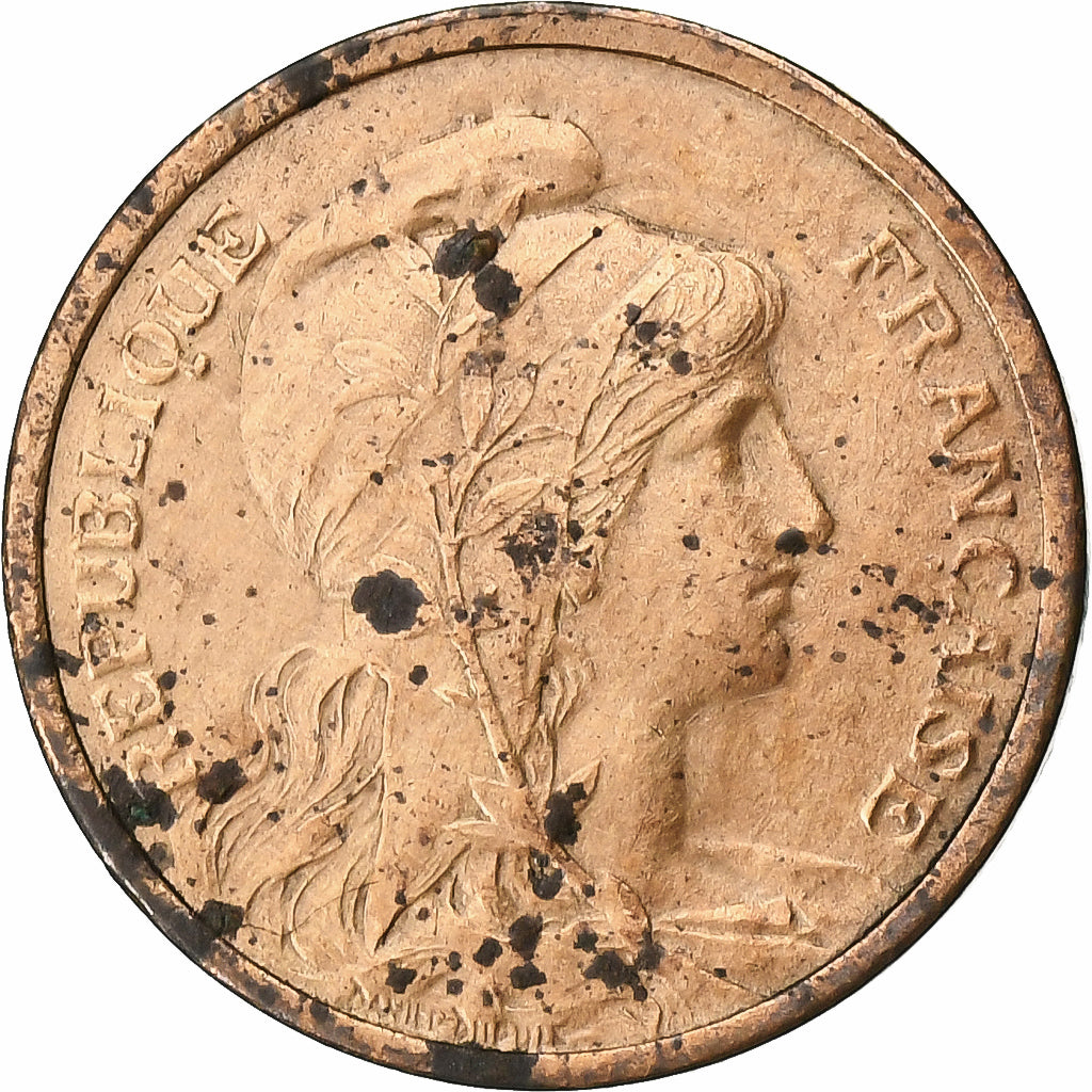 Francja, Centime, Dupuis, 1903, Paris, Brązowy, VF(30-35), Gadoury:90, KM:840