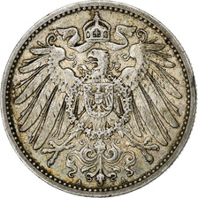 GERMANY - EMPIRE, Wilhelm II, Mark, 1904, Berlin, Silver, EF(40-45), KM:14