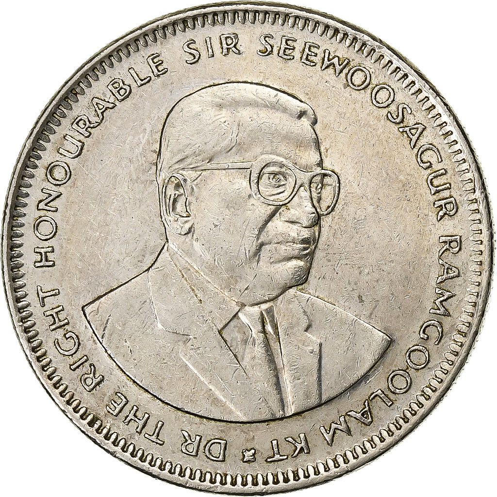 Mauritius, Rupee, 2005, Miedź-Nikiel, AU(50-53), KM:55