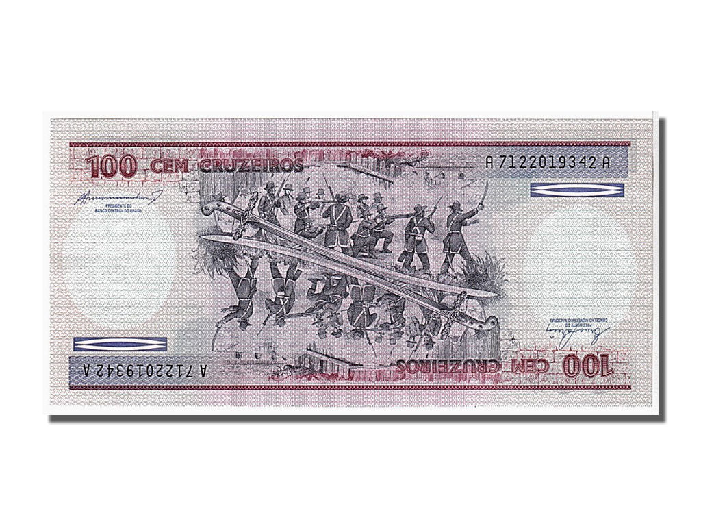 Banknote, Brazil, 100 Cruzeiros, 1984, UNC(65-70)