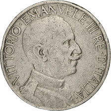 Italie, Vittorio Emanuele III, 2 Lire, 1924, Rome, Nickel, TTB, KM:63