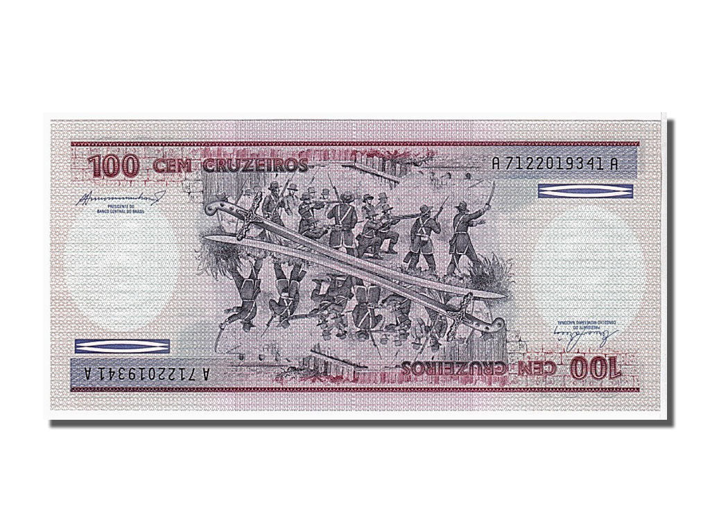 Banknote, Brazil, 100 Cruzeiros, 1984, UNC(65-70)