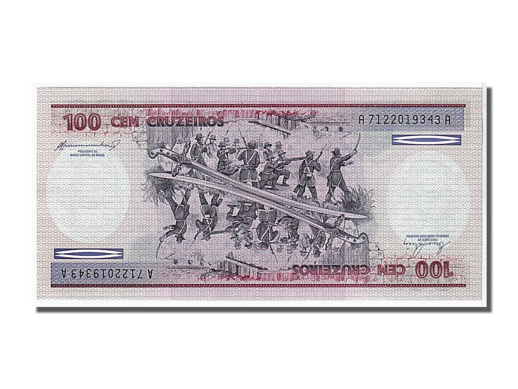 Banknote, Brazil, 100 Cruzeiros, 1984, UNC(65-70)