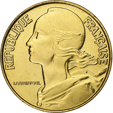 Frankrijk, 20 Centimes, Marianne, 2001, Paris, BU, Aluminum-Bronze, FDC