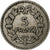 Francja, 5 Francs, Lavrillier, 1935, Paris, Nikiel, EF(40-45), Gadoury:760