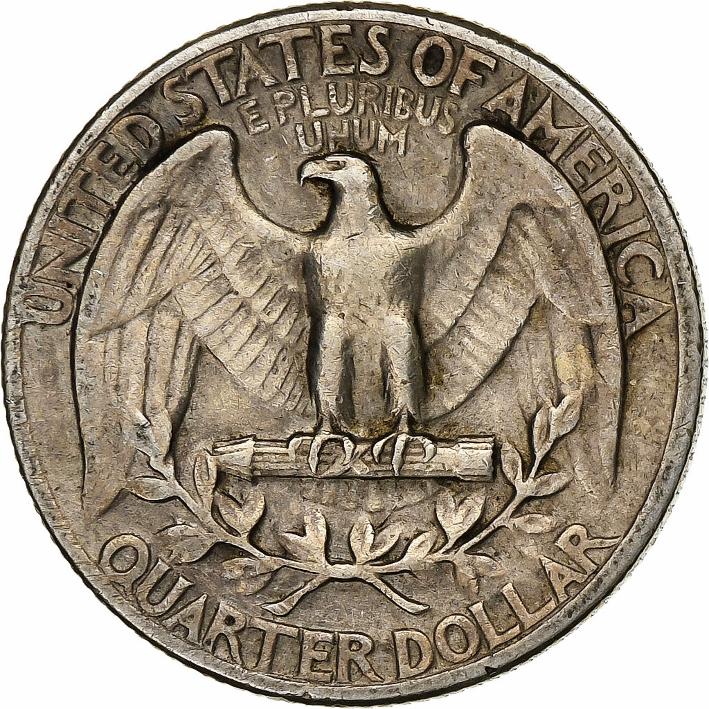 United States, Quarter, Washington Quarter, 1943, U.S. Mint, Silver, EF(40-45)