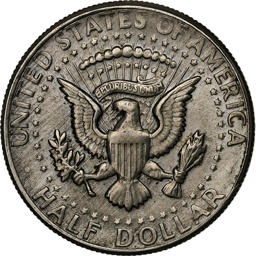 Stati Uniti, Half Dollar, Kennedy Half Dollar, 1971, U.S. Mint, Rame ricoperto