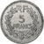Francia, 5 Francs, Lavrillier, 1945, Castelsarrasin, Alluminio, BB+