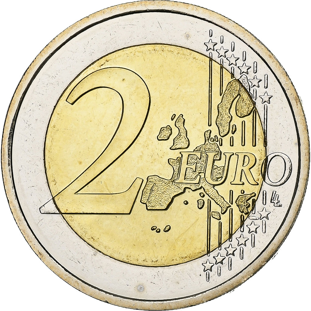 France, 2 Euro, BU, 2003, Paris, Bi-Metallic, MS(65-70), Gadoury:8, KM:1289