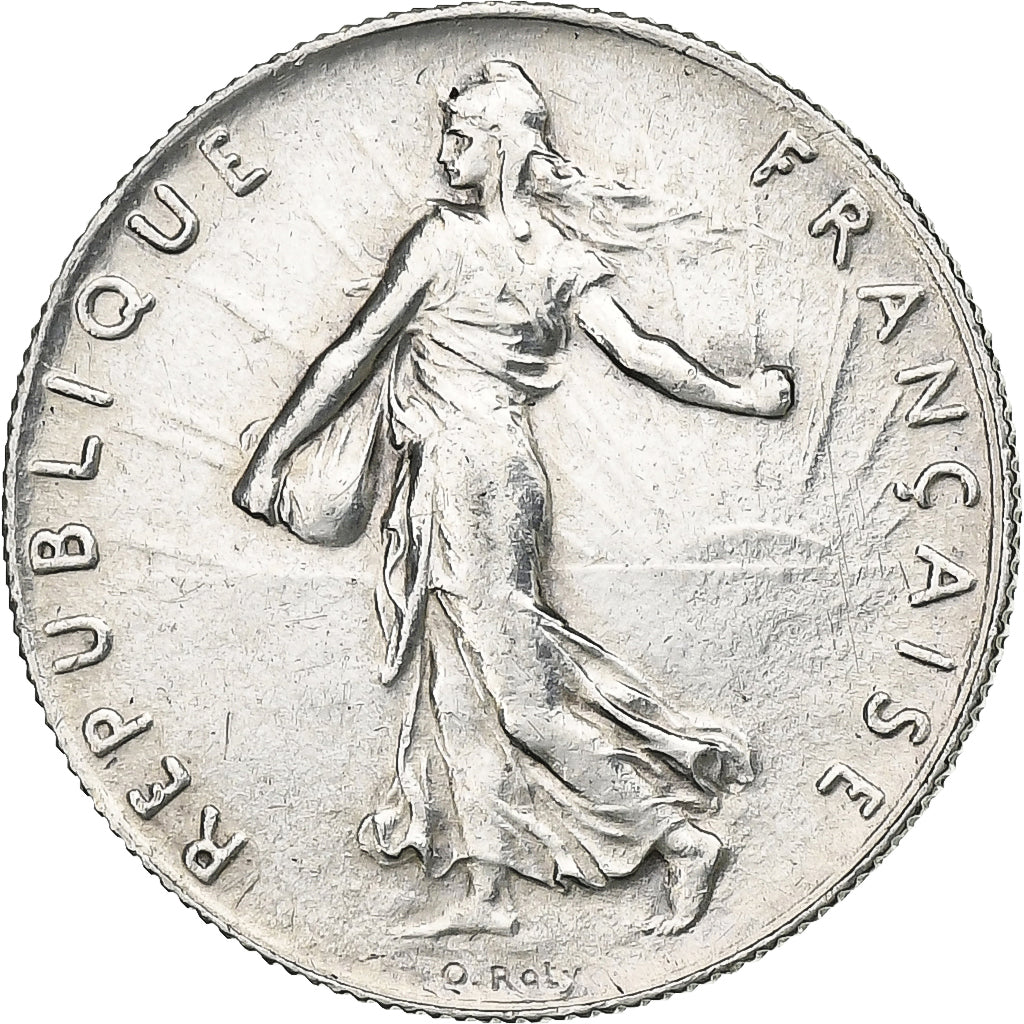 Francia, 50 Centimes, Semeuse, 1920, Paris, Plata, EBC, Gadoury:420, KM:854