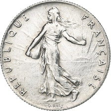 Francia, 50 Centimes, Semeuse, 1920, Paris, Plata, EBC, Gadoury:420, KM:854