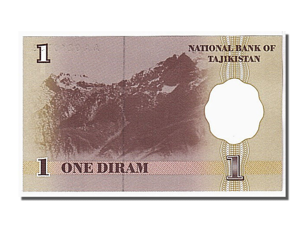 Banknot, Tadżykistan, 1 Diram, 1999, UNC(65-70)